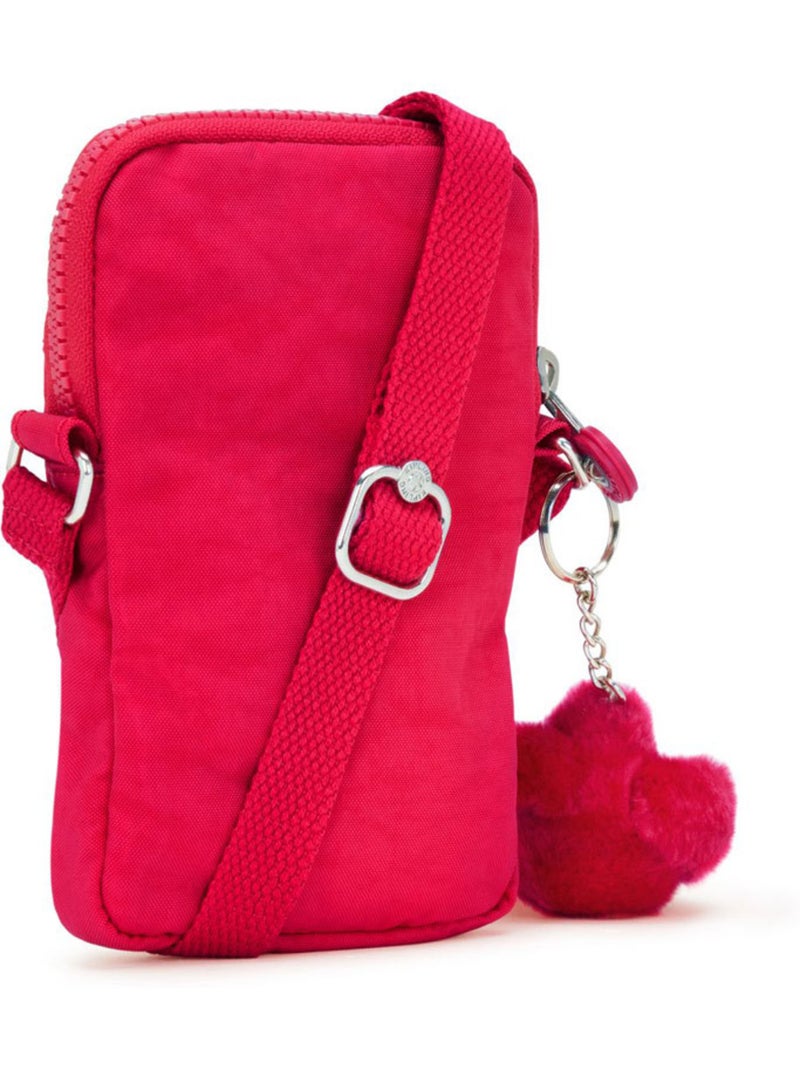 Bolso para teléfono tally con bandolera ajustable – kipling Rosa oscuro - Kiabi