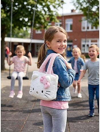 Bolso peluche infantil hello kitty sanrio