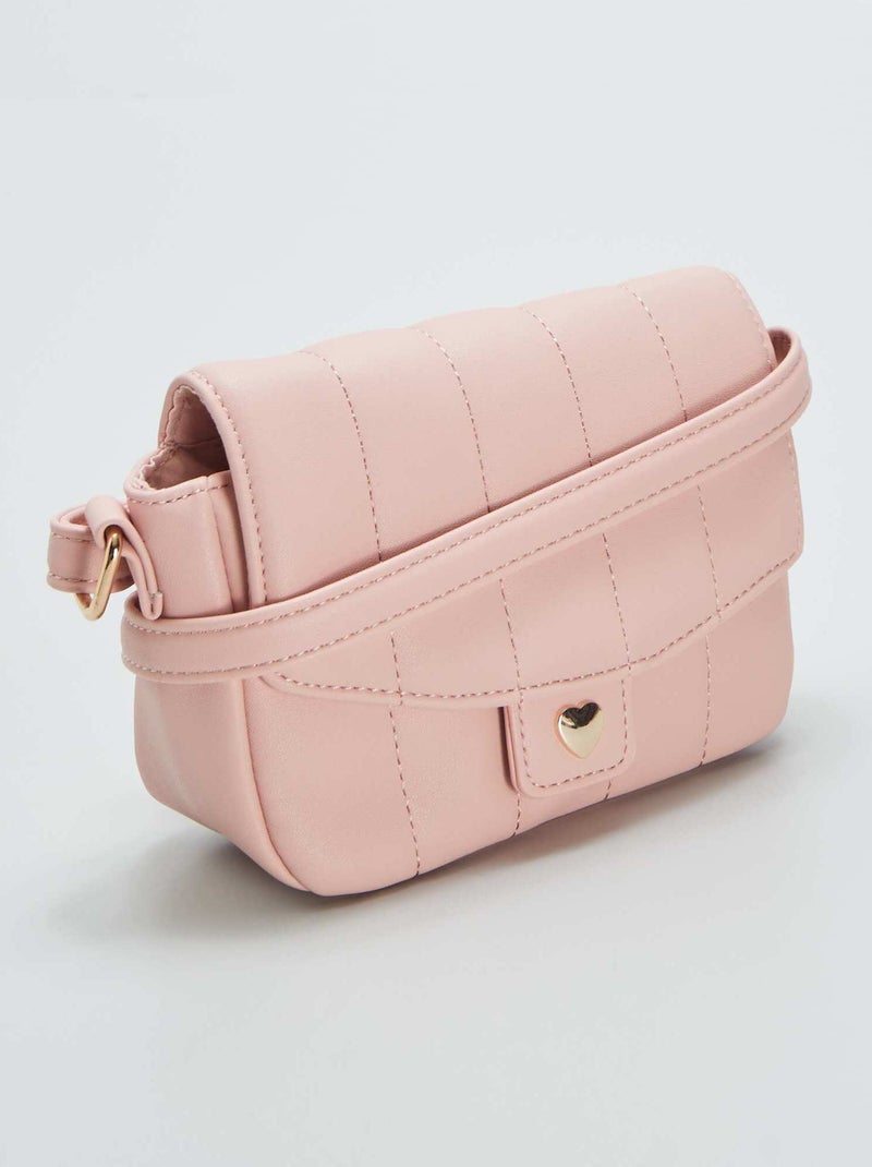 Bolso pequeño acolchado ROSA - Kiabi