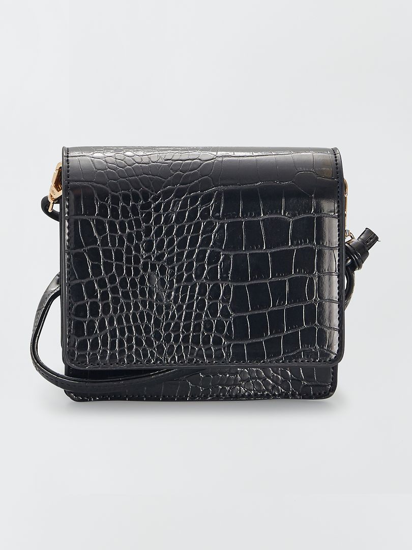 Bolso efecto cocodrilo sale