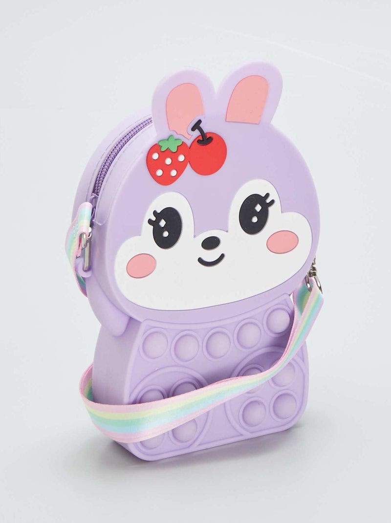 Bolso Pop-It conejo Purpura - Kiabi
