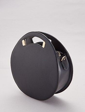 Bolso redondo con asas y bandolera - Kiabi