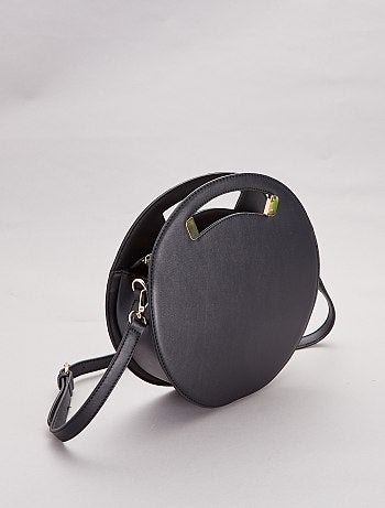 Bolso redondo con asas y bandolera - Kiabi