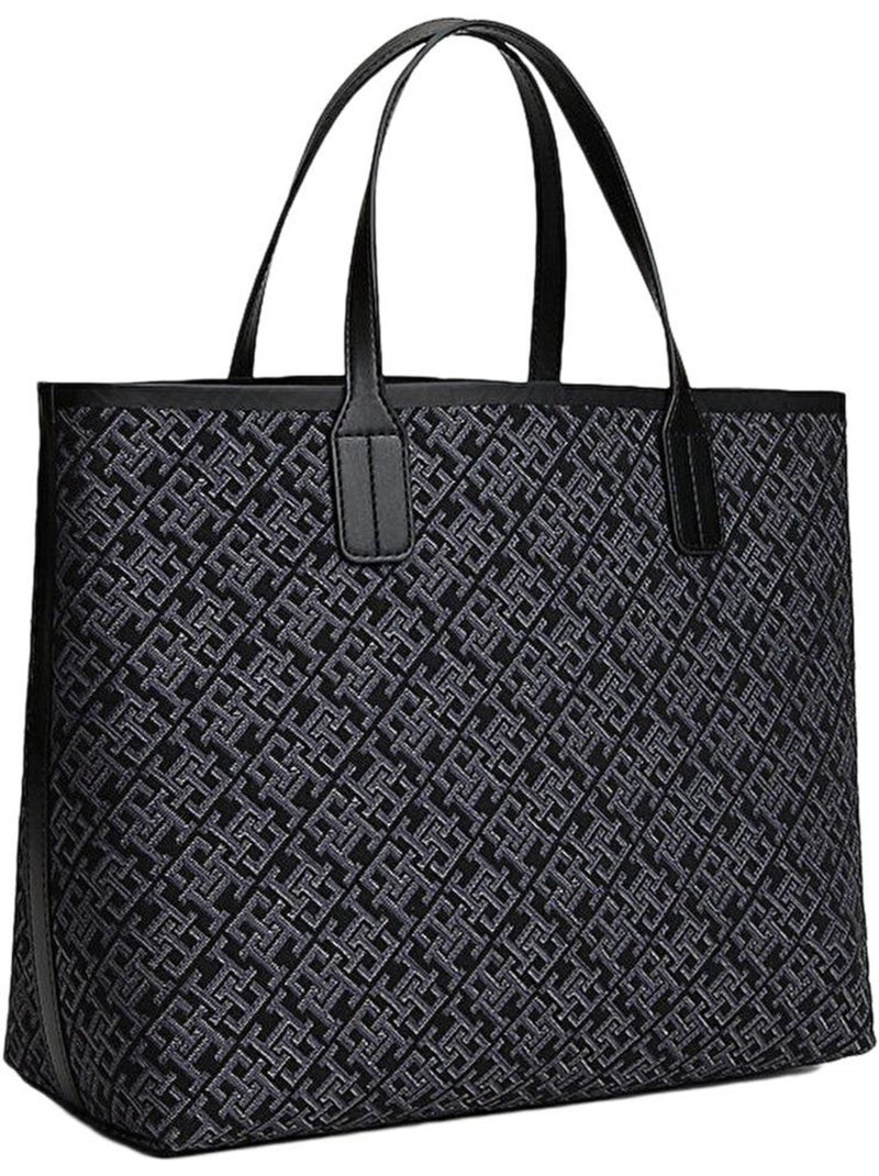 Bolso Satchel Tommy Hilfiger para Mujer Negro - Kiabi