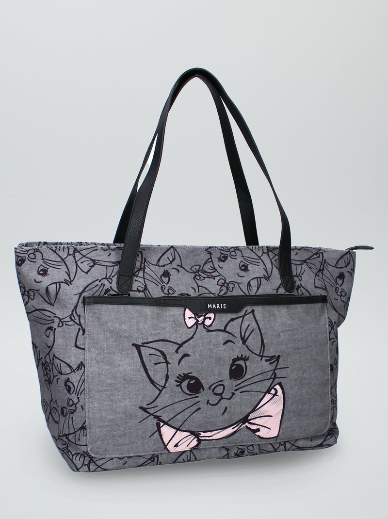Bolso shopper 'Disney' 'Los Aristogatos' gris - Kiabi