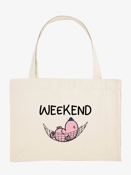 Bolso shopper grande de algodón WEEKEND - Kiabi Bolso shopper grande de algodón WEEKEND - Kiabi