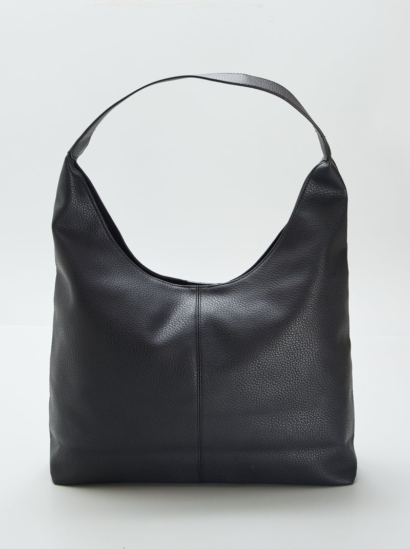 Bolso shopper grande NEGRO - Kiabi