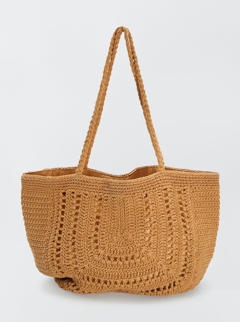 Bolso shopper MARRON - Kiabi