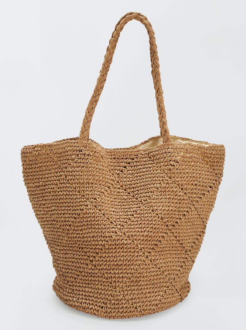 Bolso shopper MARRON - Kiabi