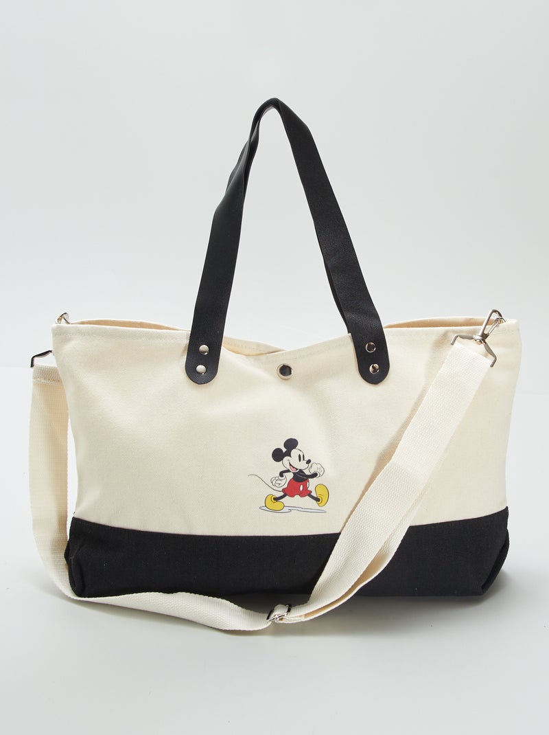 Bolso shopper 'Mickey' BEIGE - Kiabi