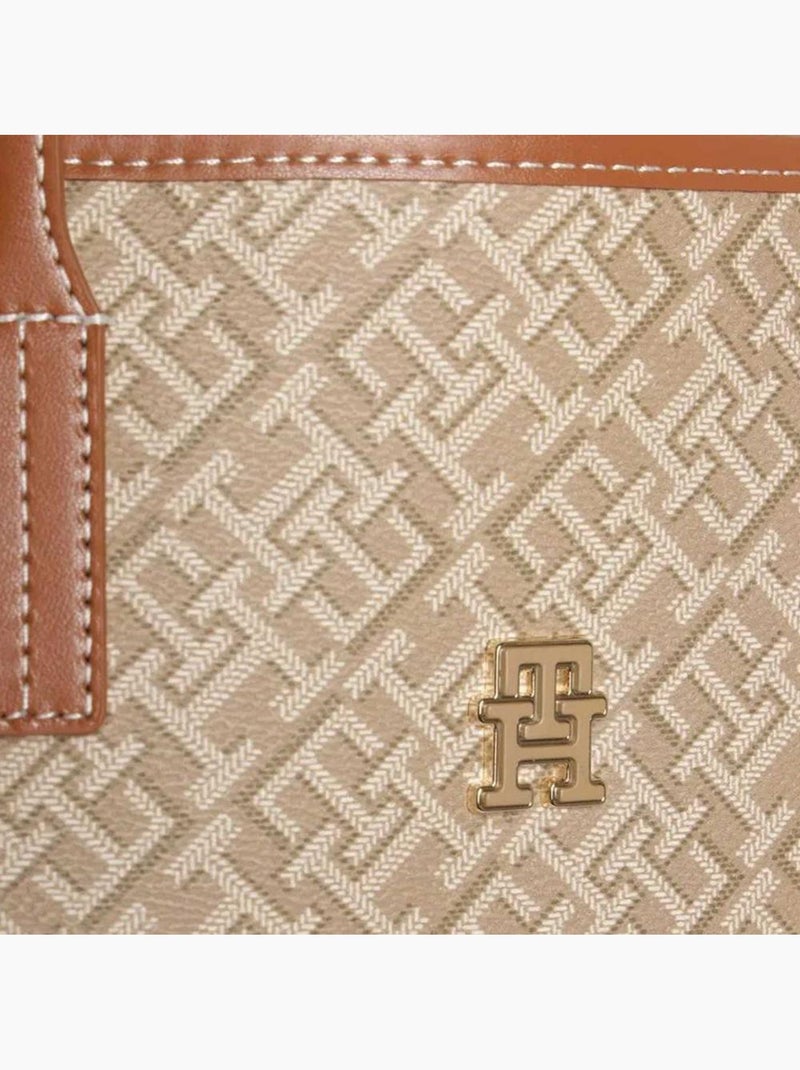 Bolso Shopper para Mujer Tommy Hilfiger Beige - Kiabi