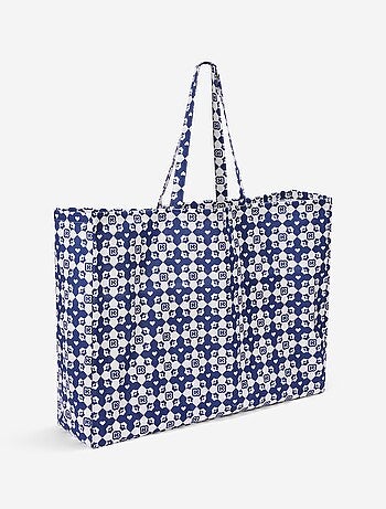 Bolso shopping tipo tote-bag formato XXL - Kiabi