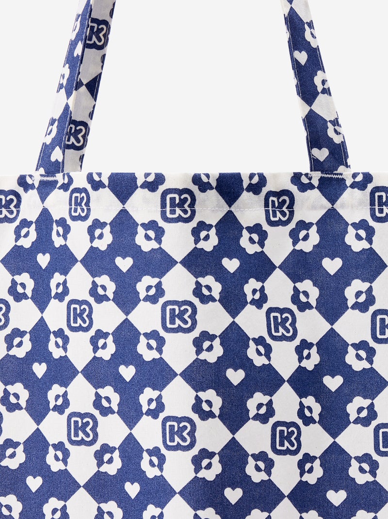 Bolso shopping tipo tote-bag formato XXL - Kiabi Azul - Kiabi