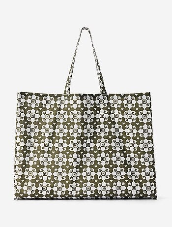 Bolso shopping tipo tote-bag formato XXL - Kiabi