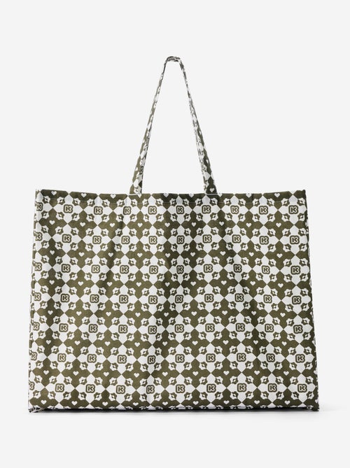 Bolso shopping tipo tote-bag formato XXL - Kiabi - Kiabi