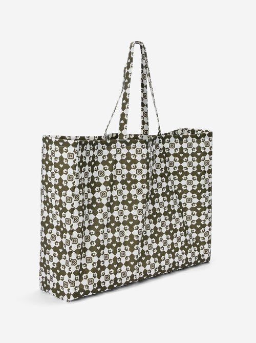 Bolso shopping tipo tote-bag formato XXL - Kiabi - Kiabi