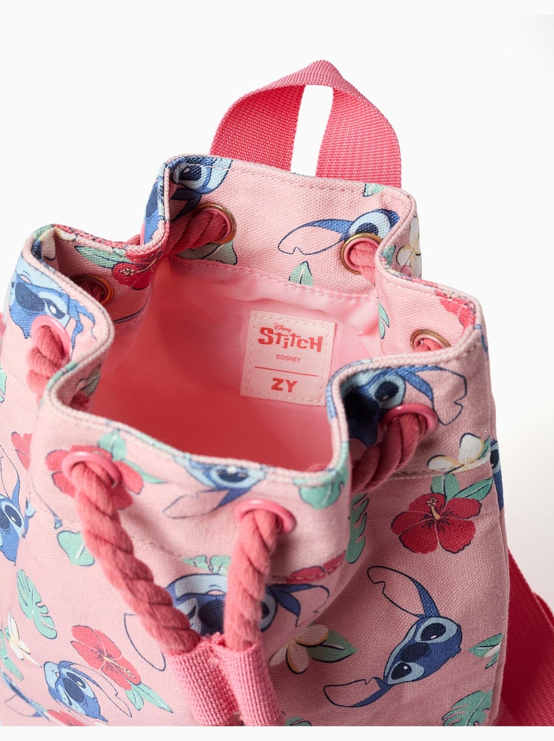Bolso Stitch con asas Rosa claro - Kiabi