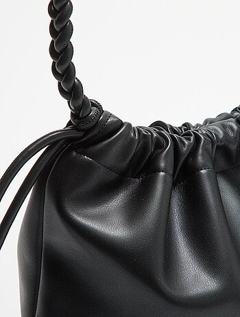 Bolso tipo saco de polipiel