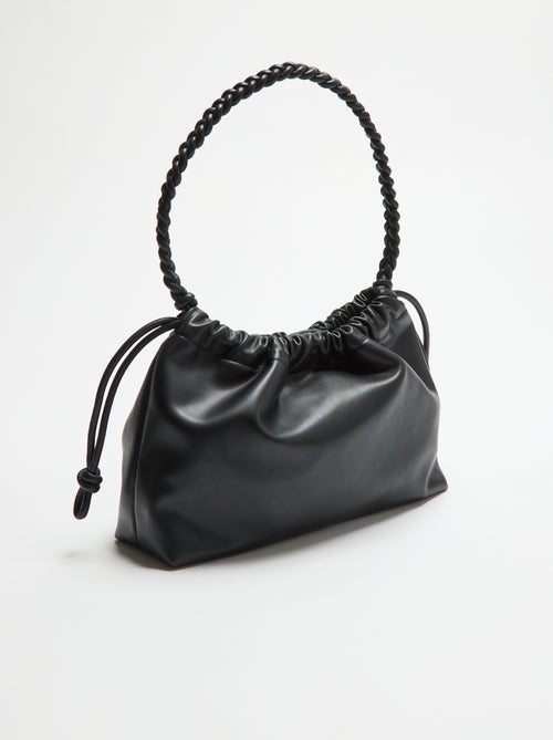 Bolso tipo saco de polipiel - Kiabi