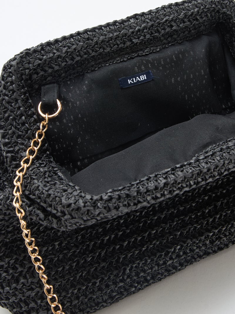 Bolso tipo saco Negro - Kiabi