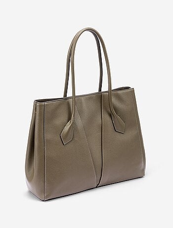 Bolso tipo shopper de polipiel