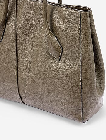 Bolso tipo shopper de polipiel