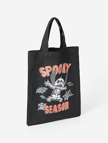 Bolso tote / Bolsa para caramelos de Halloween 'Stitch' 'Disney'