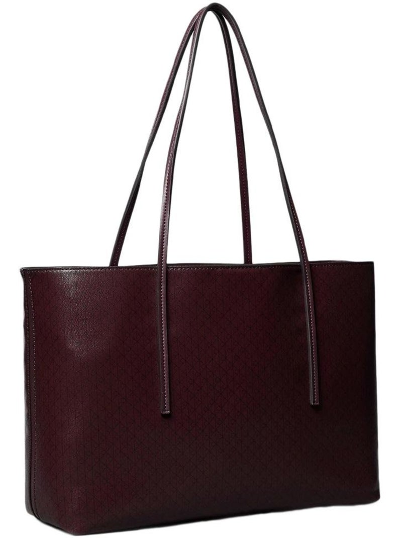 Bolso Tote Calvin Klein Jeans para Mujer Burdeos - Kiabi
