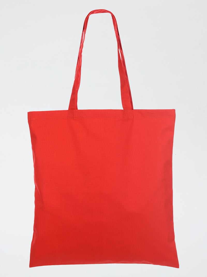 Bolso tote de fútbol con licencia oficial de la Copa Mundial de la FIFA 26™ Rojo - Kiabi