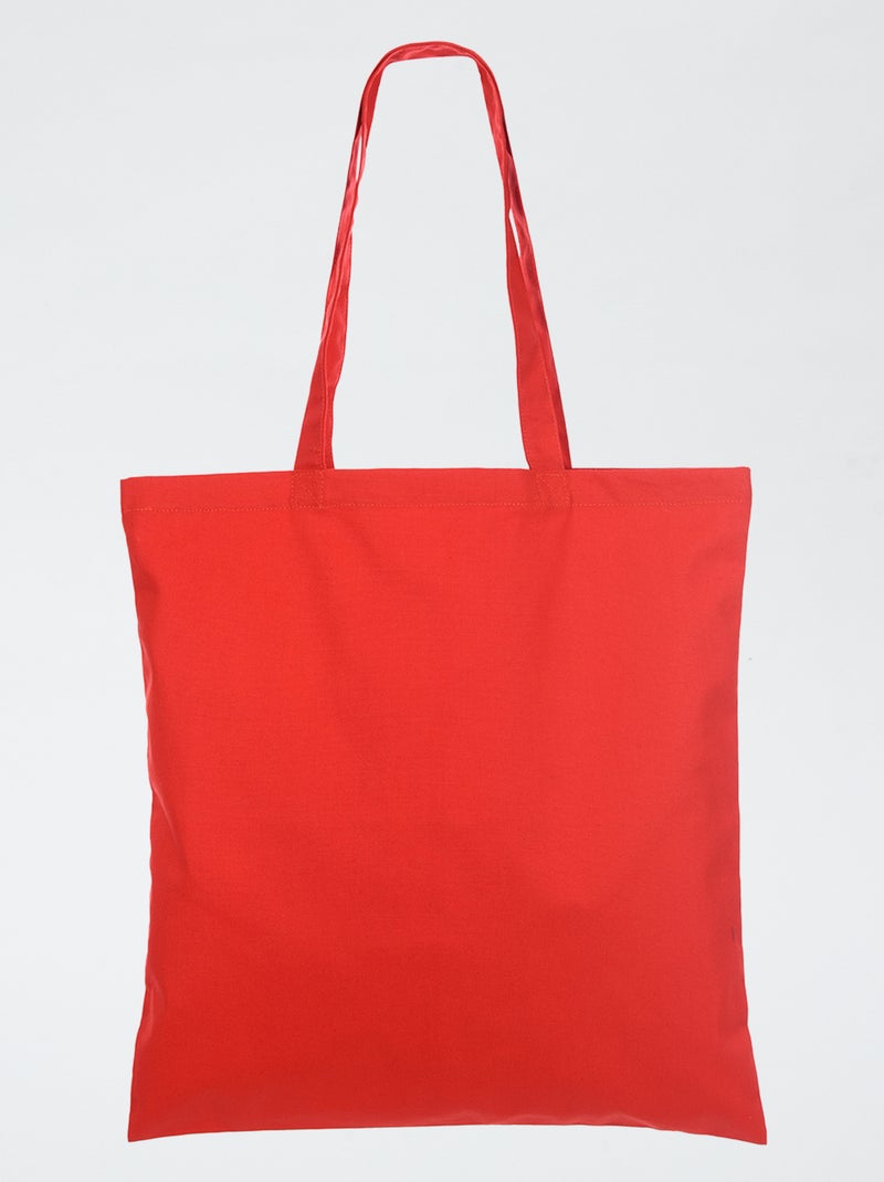 Bolso tote de fútbol con licencia oficial de la Copa Mundial de la FIFA 26™ Rojo - Kiabi