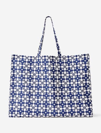 Bolso shopping tipo tote-bag formato XXL - Kiabi