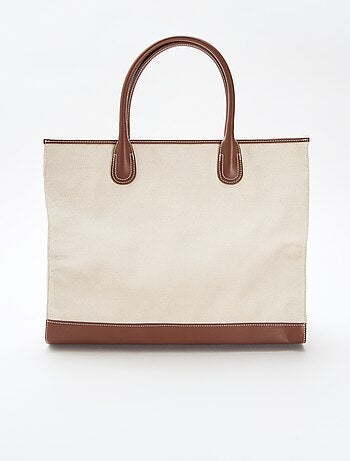 Bolso tote de lona
