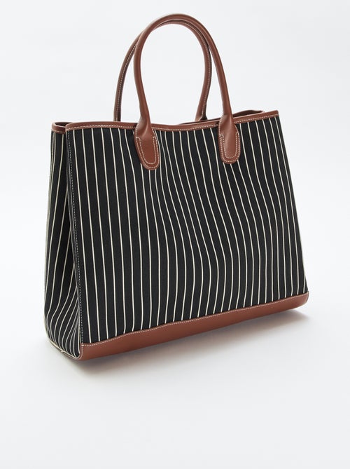 Bolso tote de tela - Kiabi