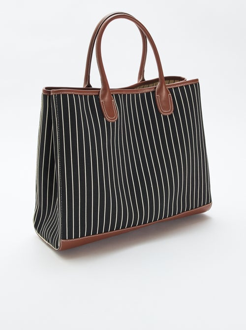 Bolso tote de tela - Kiabi