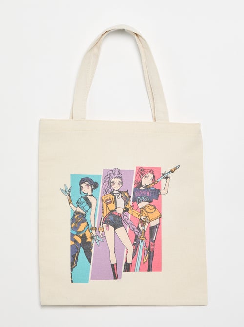 Bolso tote 'Demon Hunters' - Kiabi