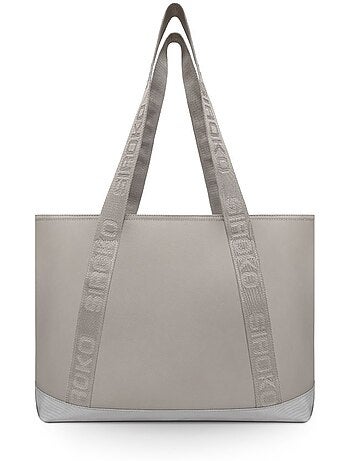 Bolso tote deporte y viaje fitness hombre y mujer bootcamp light gray