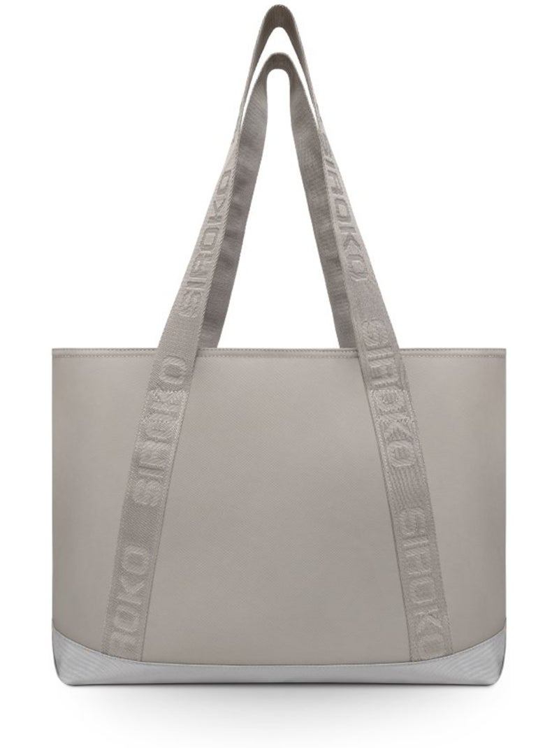 Bolso tote deporte y viaje fitness hombre y mujer bootcamp light gray Blanco Gris - Kiabi