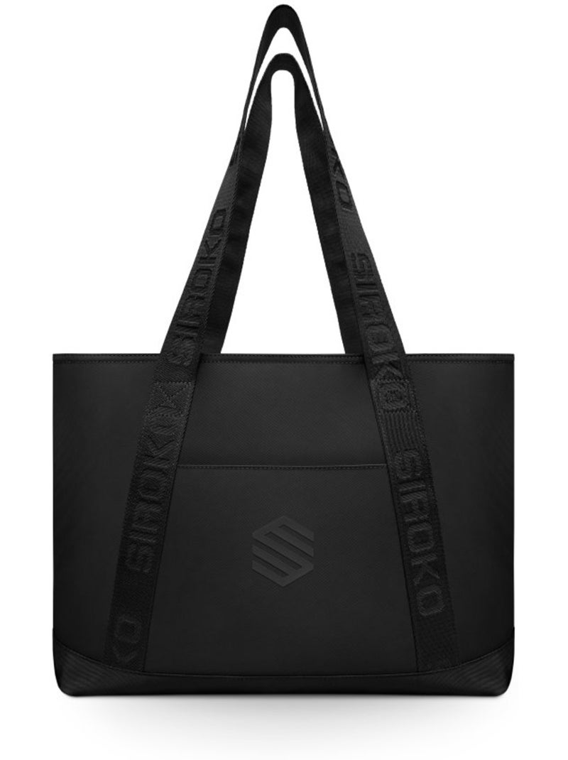 Bolso tote deporte y viaje fitness hombre y mujer bootcamp Negro - Kiabi