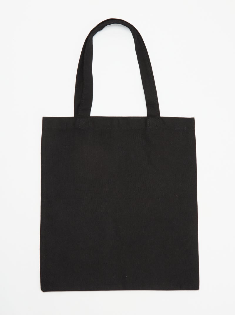 Bolso tote 'K-Pop Demon Hunters' Negro - Kiabi