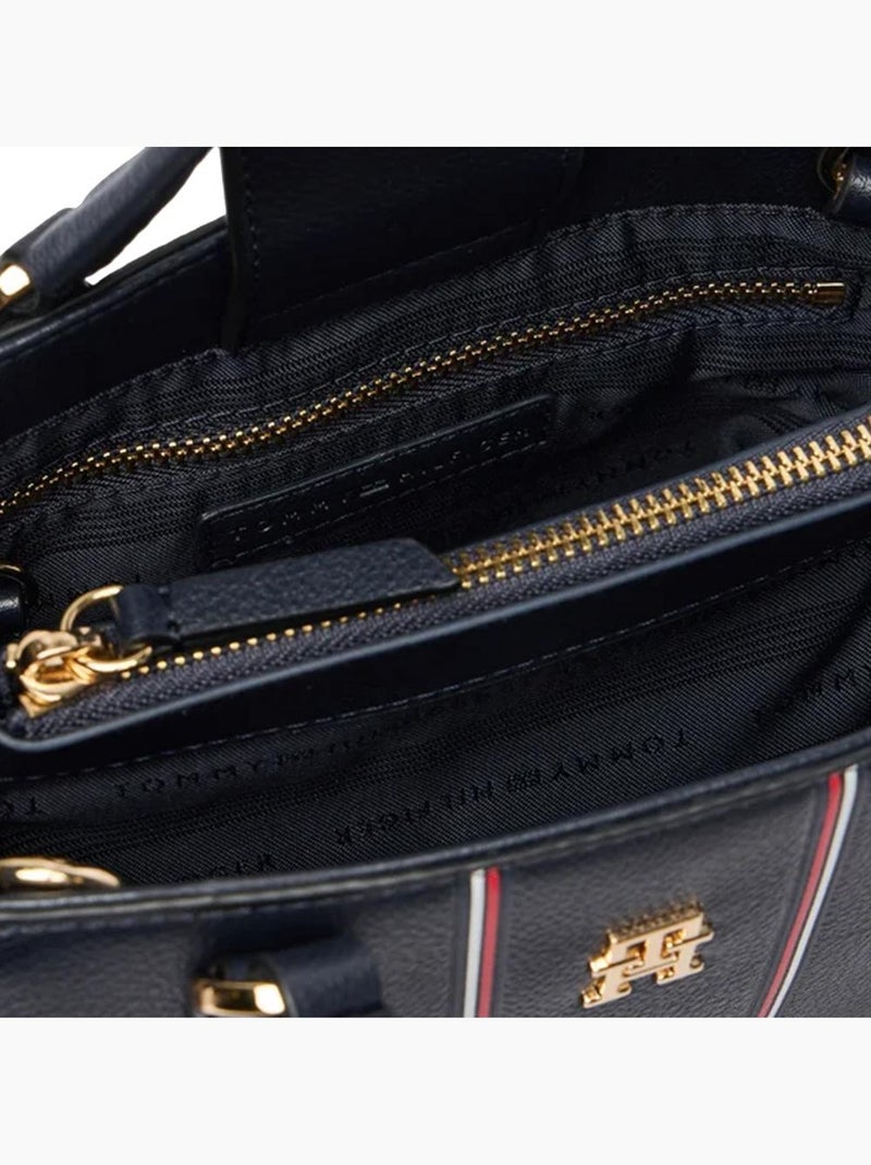 Bolso tote pequeño tommy hilfiger para mujer Azul marino - Kiabi