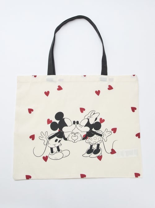 Bolso tote XL de tela 'Simba' - Kiabi Bolso tote XL de tela 'Simba' - Kiabi