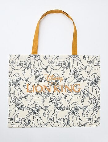 Bolso tote XL de tela 'Simba'