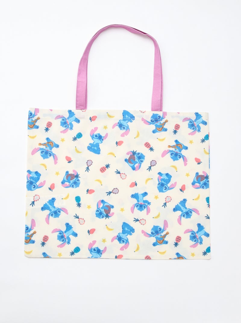 Bolso tote XL de tela 'Simba' Beige - Kiabi