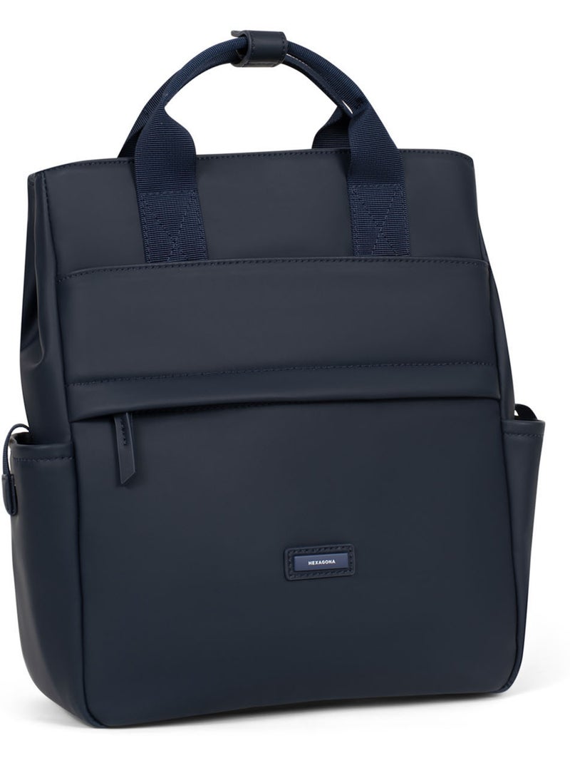 Bolso transformable - 13" & a4 nami hexagona Azul noche - Kiabi