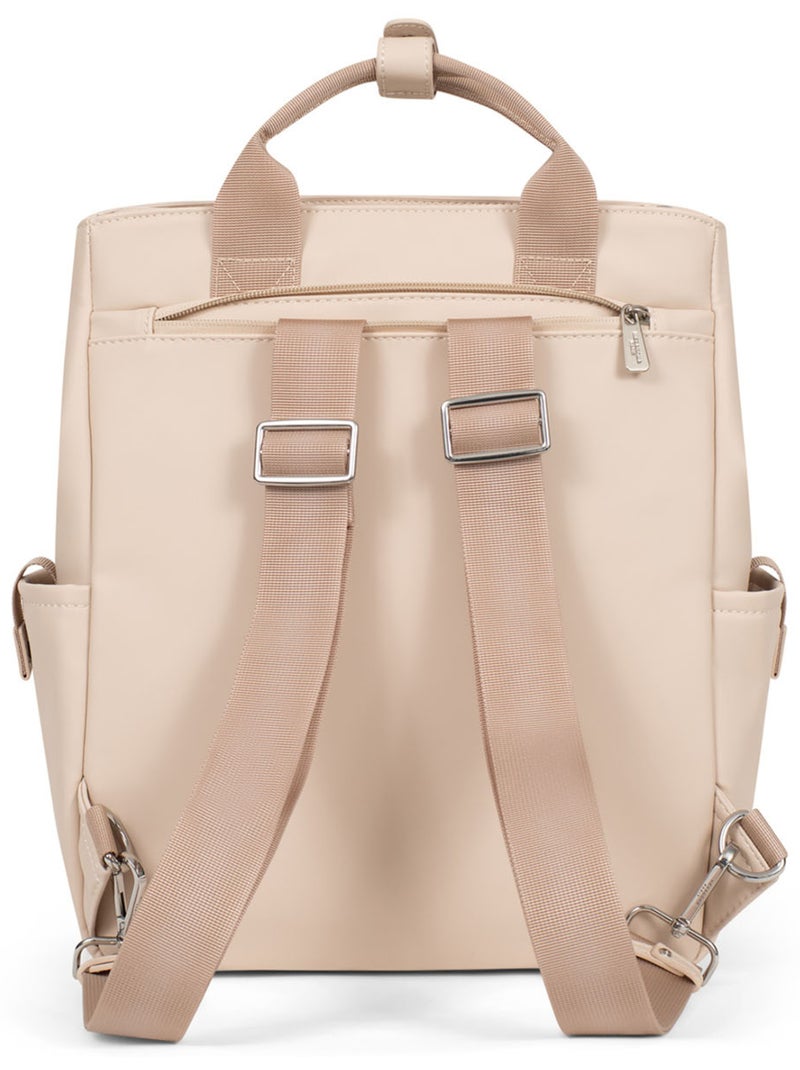 Bolso transformable - 13" & a4 nami hexagona Marfil - Kiabi
