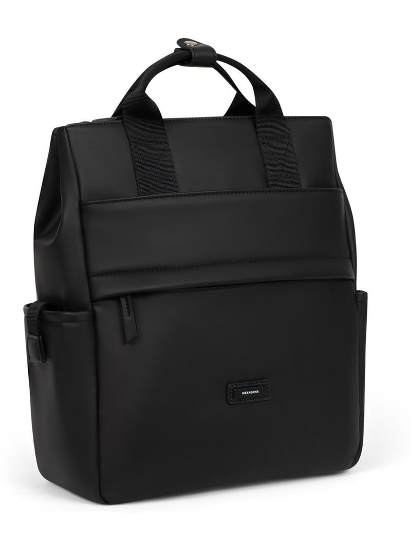 Bolso transformable - 13" & a4 nami hexagona Negro - Kiabi