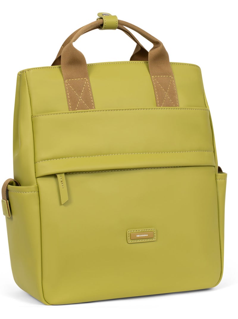 Bolso transformable - 13" & a4 nami hexagona Verde anís - Kiabi