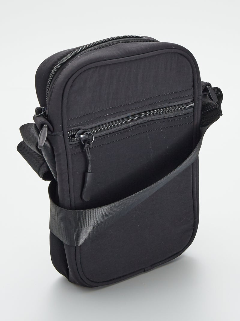 Bolso vertical liso negro - Kiabi