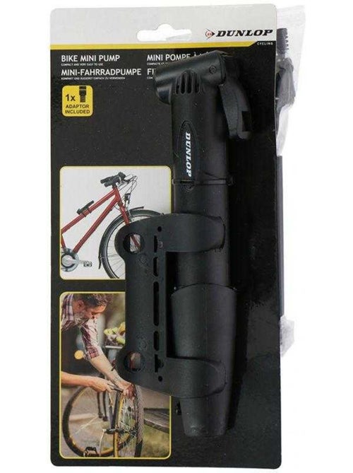 Bomba de bicicleta diseño mini - dunlop - Kiabi