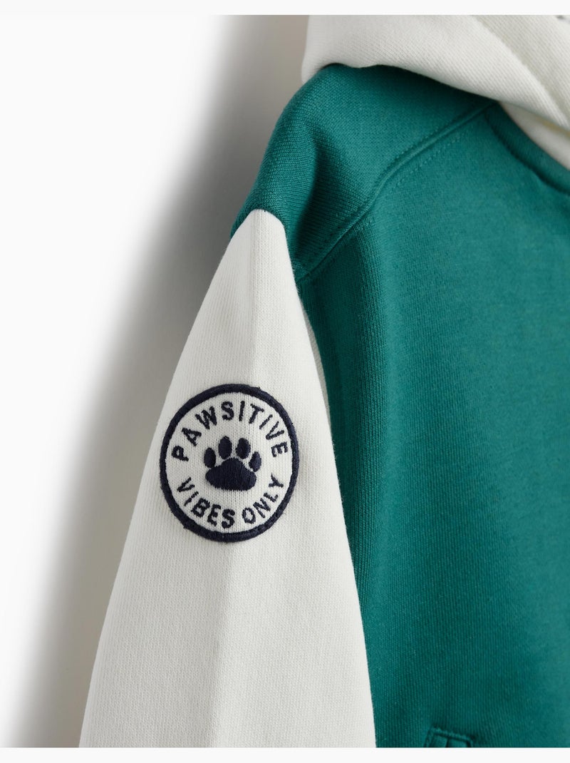 Bombardero de peluche, mo fashion Verde - Kiabi